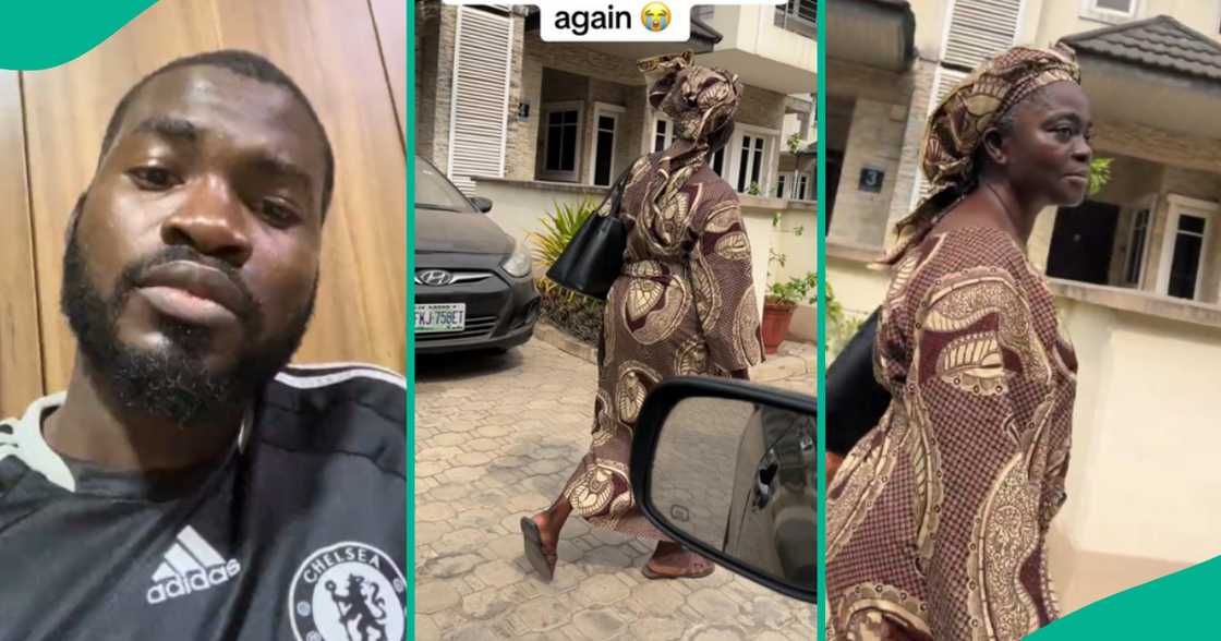Man tries to woo his biological mum in trending video Man tries to woo his biological mum in trending video