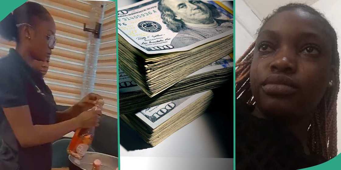 Nigerian lady who works as a waitress. Nigerian lady who works as a waitress.