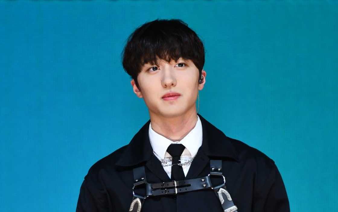 Chani of SF9 attends SF9's 10th Anniversary Mini Album 'RUMINATION' Release Showcase at Yes24 Live Hall