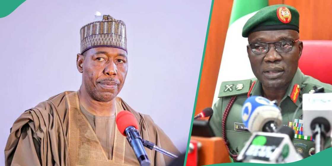 Zulum ya bukaci a kafa sansanin sojoji a Sambisa Zulum ya bukaci a kafa sansanin sojoji a Sambisa