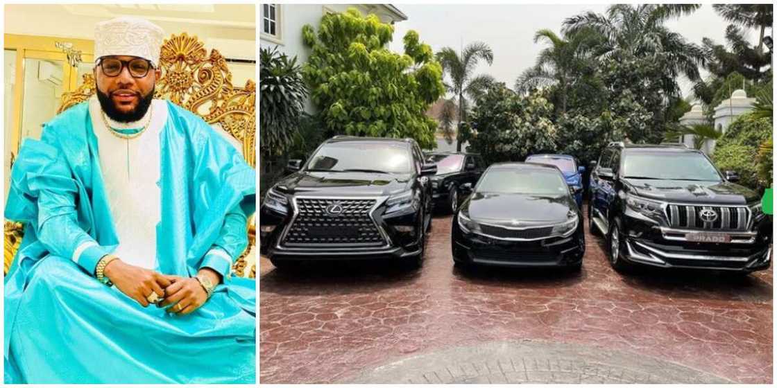 E-Money shares luxury cars to his relatives, friends, staff to mark 40th birthday