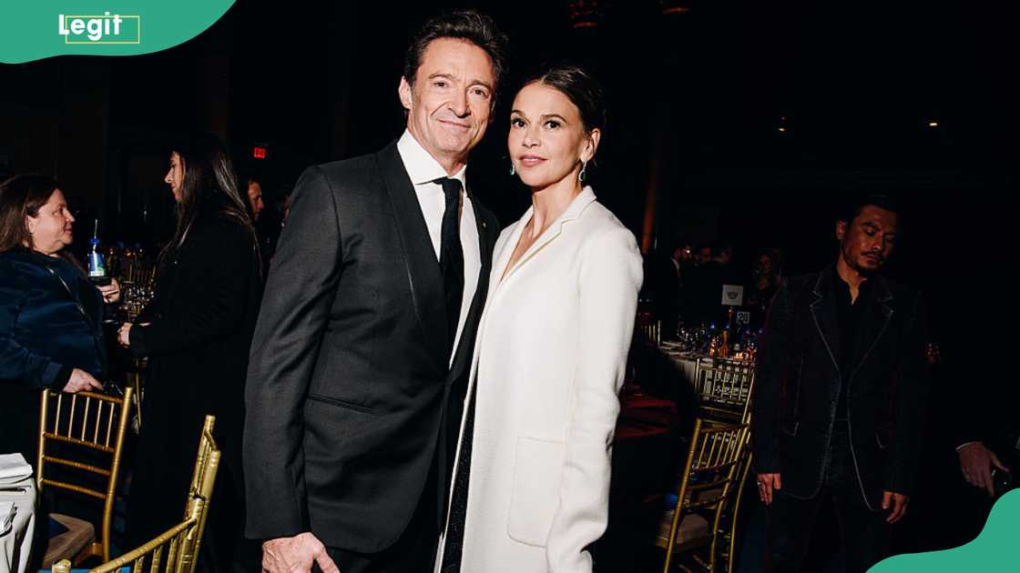 Hugh Jackman and Sutton Foster at Cipriani Wall Street Hugh Jackman and Sutton Foster at Cipriani Wall Street