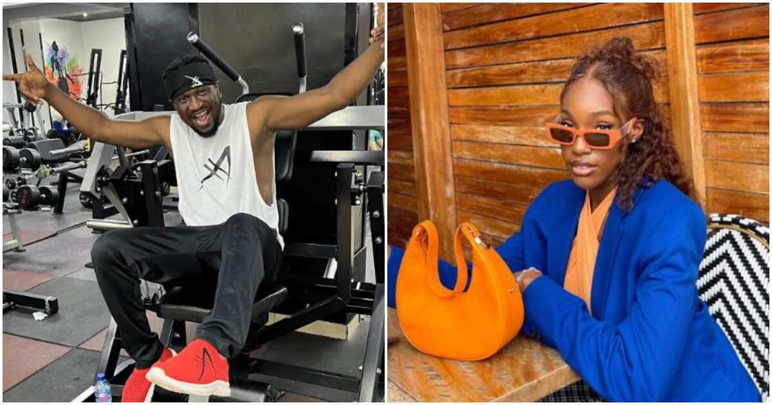 Singer Paul Okoye and his girlfriend Singer Paul Okoye and his girlfriend