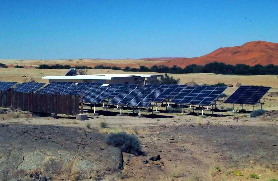 With low humidity and long hours of sunshine, the southwestern African state of Namibia hopes to become a giant in solar energy With low humidity and long hours of sunshine, the southwestern African state of Namibia hopes to become a giant in solar energy