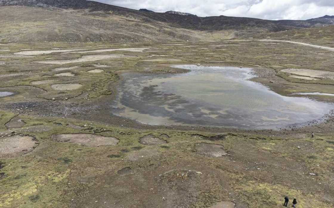 The Junin region is one of Peru's main producers of non-genetically modified potatoes, but the lakes are dry The Junin region is one of Peru's main producers of non-genetically modified potatoes, but the lakes are dry