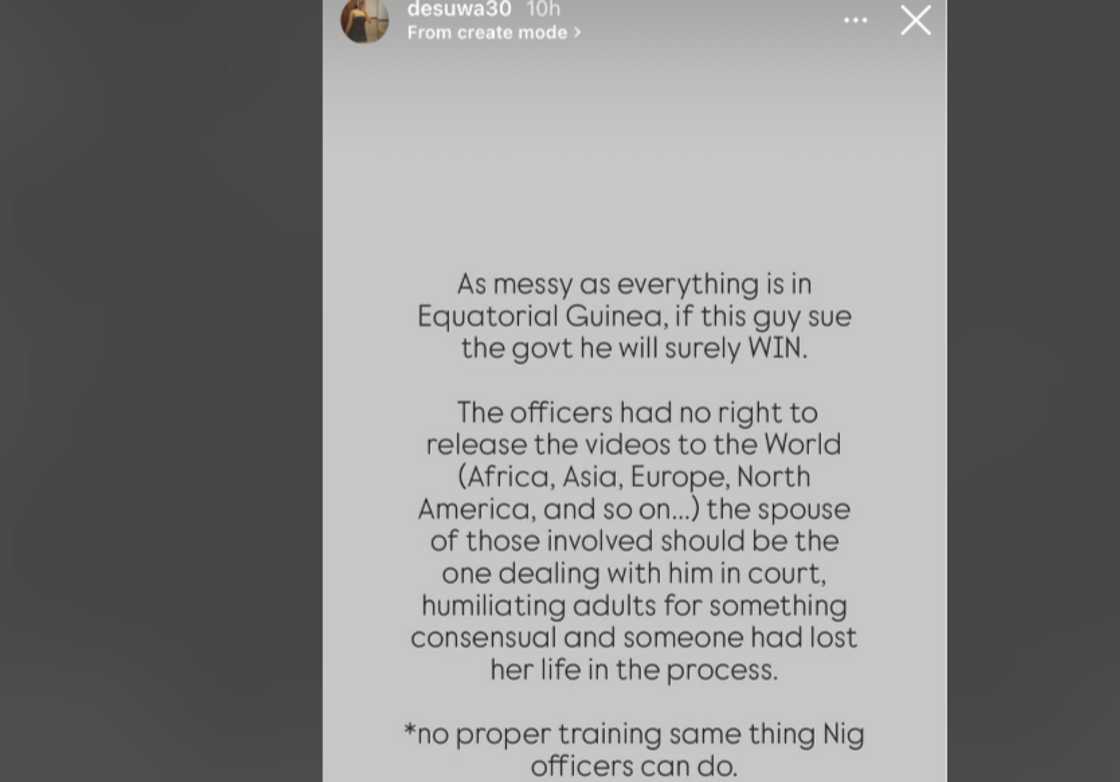 Baltasar Engonga's leaked tape: Ighalo's ex-wife Sonia Desuwa reacts. Baltasar Engonga's leaked tape: Ighalo's ex-wife Sonia Desuwa reacts.