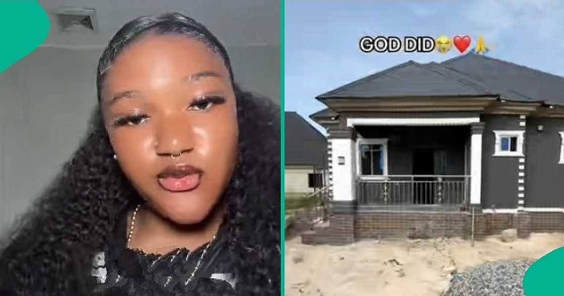 Nigerian lady completes building project she started from scratch Nigerian lady completes building project she started from scratch