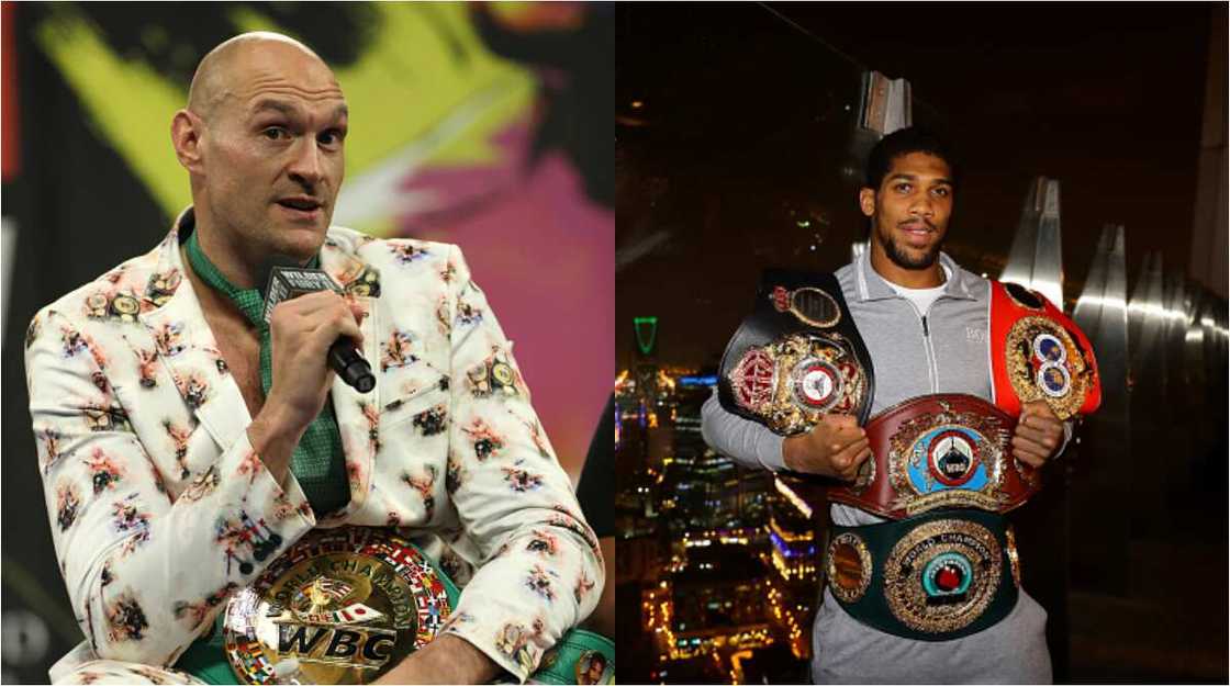 Tyson Fury taunts Anthony Joshua with KO loss to Andy Ruiz Jr