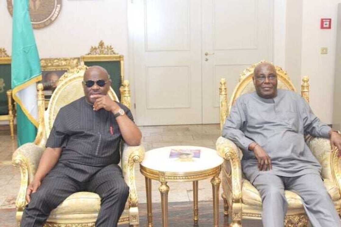 Gwamna Wike da Atiku.