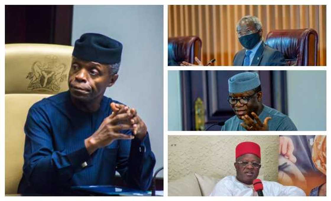 Osinbajo, Fashola, Fayemi, and Umahi Osinbajo, Fashola, Fayemi, and Umahi