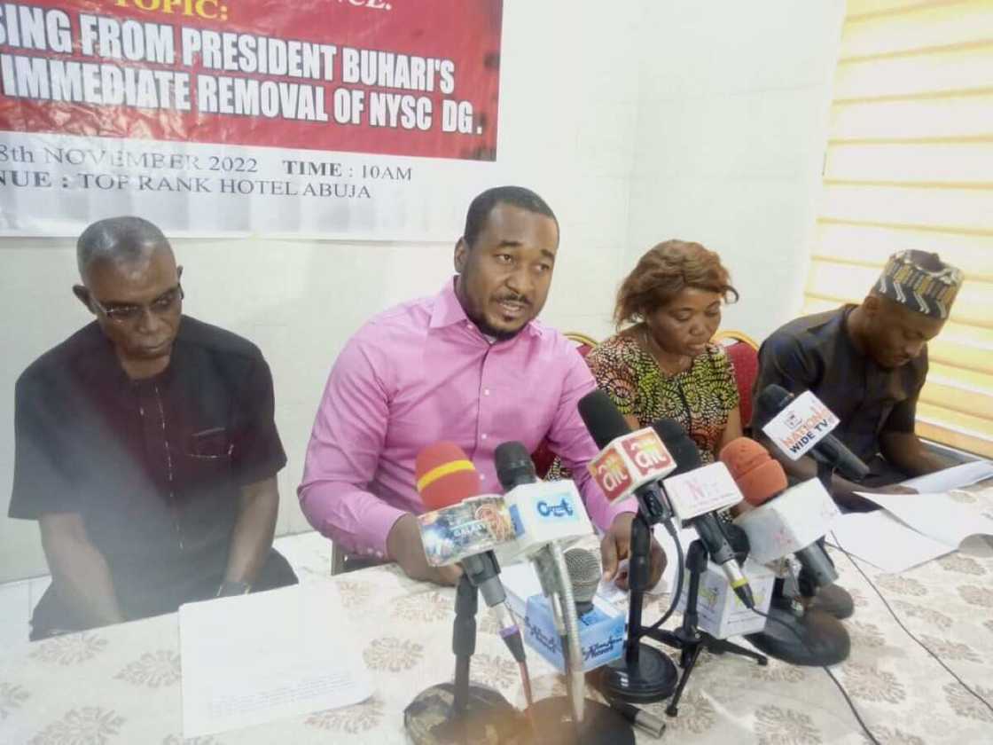NYSC DG, Muhammadu Buhari, Mohammed Fadah, Sack NYSC DG, Muhammadu Buhari, Mohammed Fadah, Sack