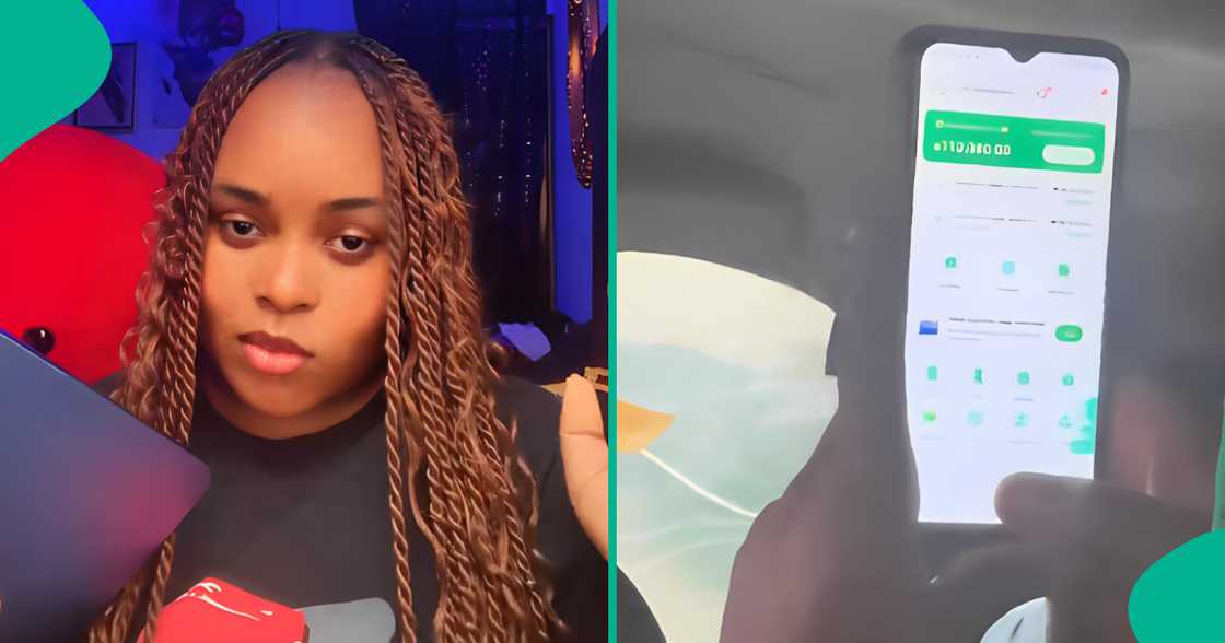 Lady goes viral on social media after displaying man's OPay account balance Lady goes viral on social media after displaying man's OPay account balance
