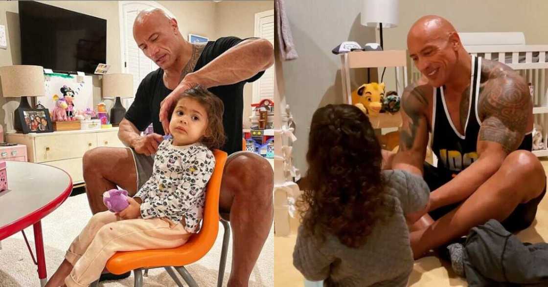 The Rock's adorable daughter declares she is powerful in cute clip The Rock's adorable daughter declares she is powerful in cute clip