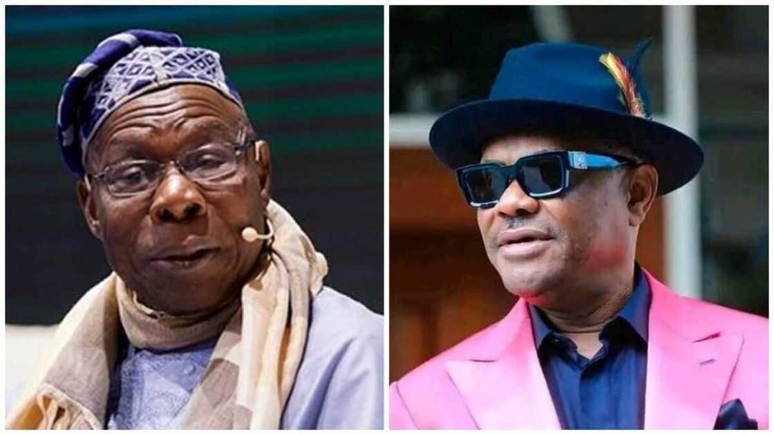 Nyesom Wike, Olusegun Obasanjo, 2023 presidential election, PDP, Atiku Abubakar Nyesom Wike, Olusegun Obasanjo, 2023 presidential election, PDP, Atiku Abubakar