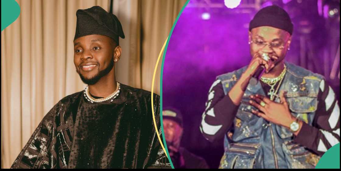 Kizz Daniel performed in the UK Kizz Daniel performed in the UK