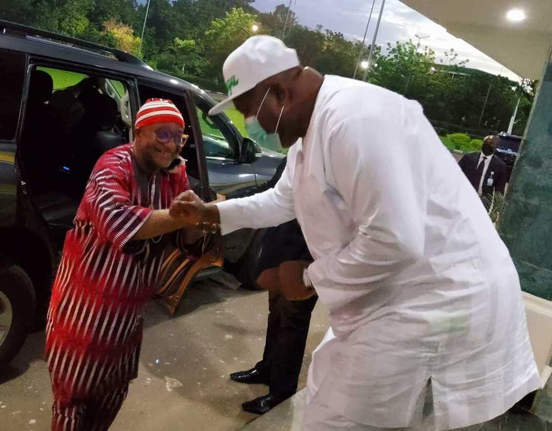 Enugu State: Gov Ugwuanyi Receives PDP Board of Trustees Led by Sen Walid Jibrin