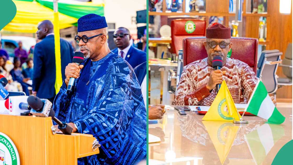 Governor Dapo Abiodun has gifted ₦2.5m to 85-year-old Dr Cecilia Akintayo after bagging PhD at the age of 82 from TASUED. Governor Dapo Abiodun has gifted ₦2.5m to 85-year-old Dr Cecilia Akintayo after bagging PhD at the age of 82 from TASUED.