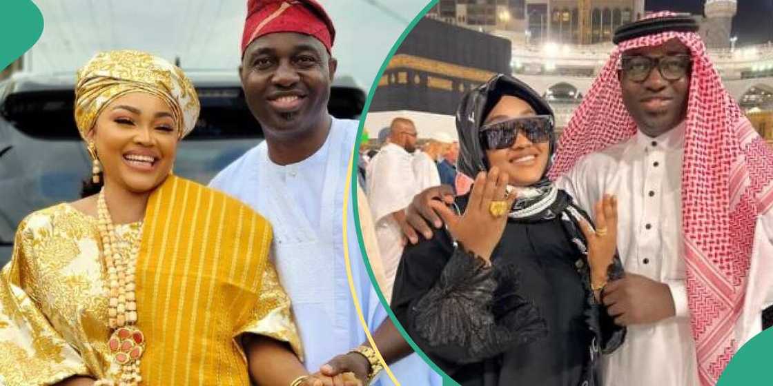 Actress Mercy Aigbe and her husband Actress Mercy Aigbe and her husband