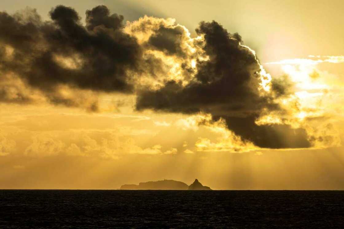 Volcanic material stayed in the atmosphere for months, causing the stunning sunsets seen across the Pacific region