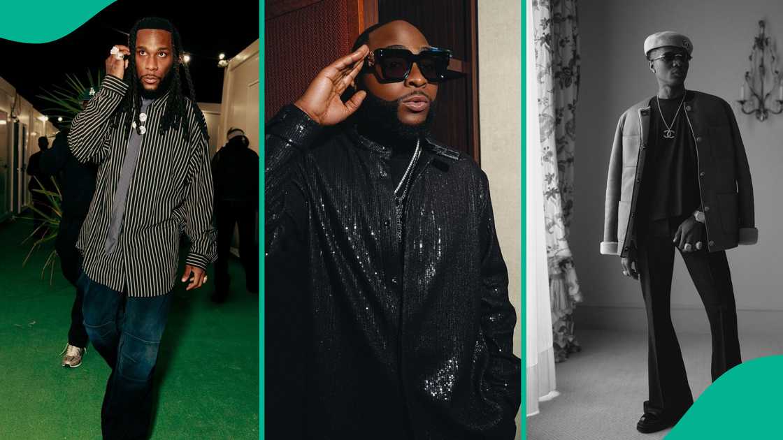 List names Davido as the richest in Africa. List names Davido as the richest in Africa.