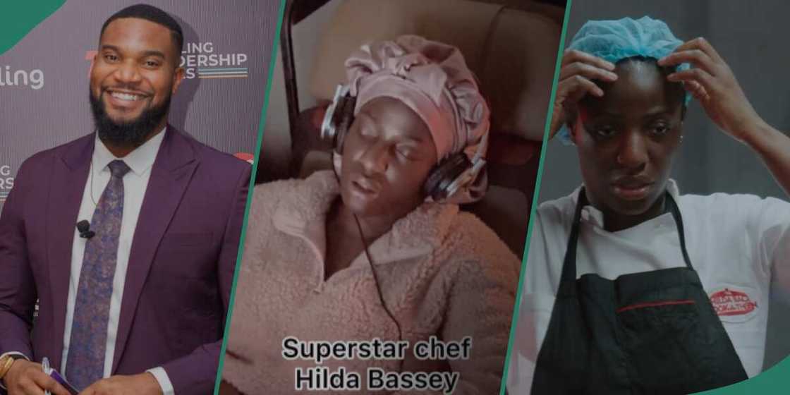 Kunle Remi, Hilda Baci on a movie set. Kunle Remi, Hilda Baci on a movie set.