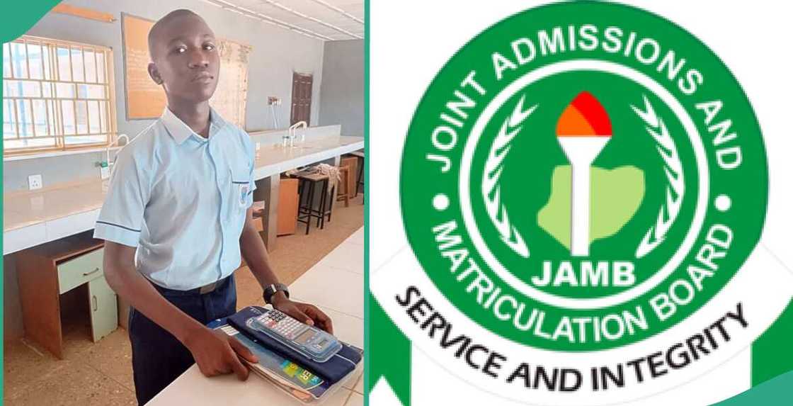 Air Force schoolboy impresses many with his UTME score