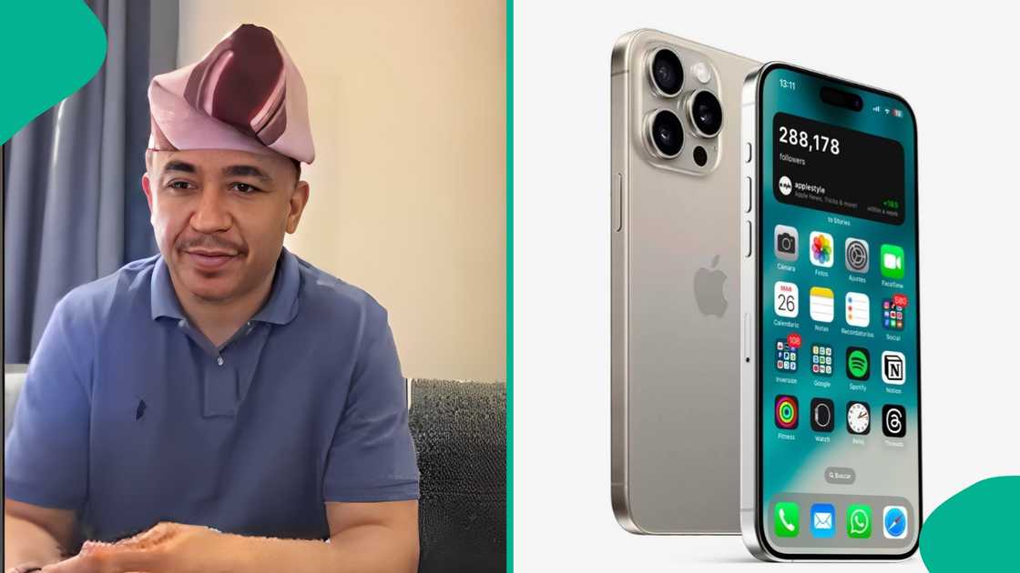 Daddy Freeze shares the benefit of an iPhone Daddy Freeze shares the benefit of an iPhone