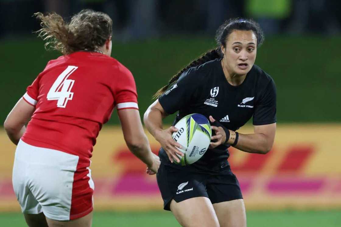 New Zealand captain Ruahei Demant (R) was key to the Black Ferns winning the World Cup New Zealand captain Ruahei Demant (R) was key to the Black Ferns winning the World Cup