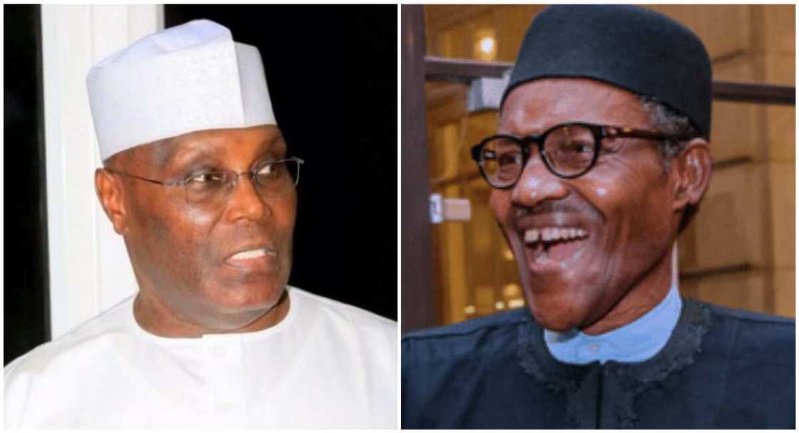 Yadda ta kaya tsakanin Atiku da Buhari a jihohi 12 da hukumar INEC ta sanar Yadda ta kaya tsakanin Atiku da Buhari a jihohi 12 da hukumar INEC ta sanar