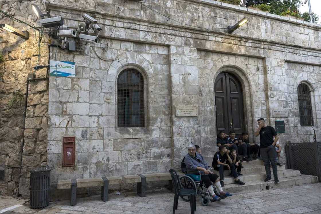 Surveillance in annexed east Jerusalem's Old City