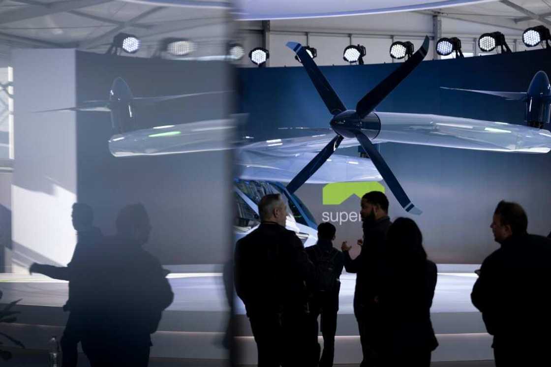 Supernal presented its eVTOL at the Consumer Elecronics Show (CES) in Las Vegas, USA, on January 10, 2024 Supernal presented its eVTOL at the Consumer Elecronics Show (CES) in Las Vegas, USA, on January 10, 2024