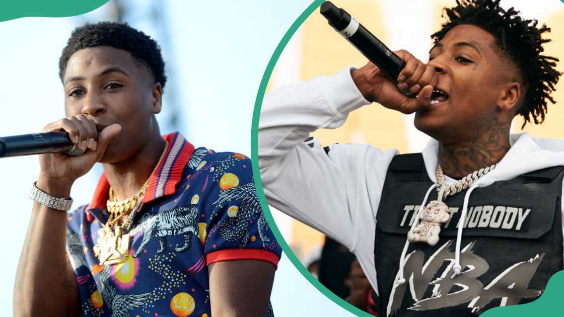 Rapper Youngboy performs Rapper Youngboy performs