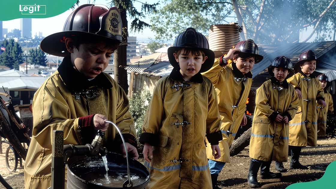 The Little Rascals in a scene from the film 'The Little Rascals', 1994 The Little Rascals in a scene from the film 'The Little Rascals', 1994