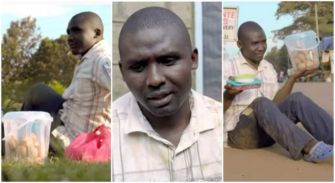 Kenyan masters degree holder who hawks eggs in the streets of Nairobi. Kenyan masters degree holder who hawks eggs in the streets of Nairobi.