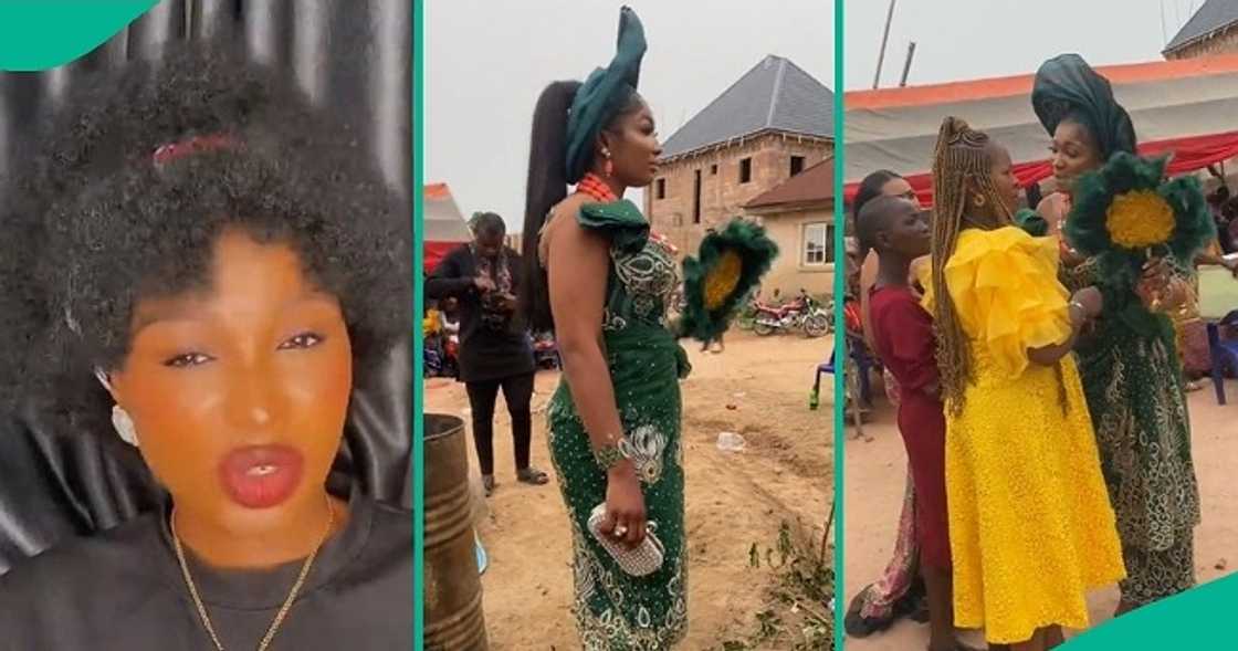 Bride in pain as sister-in-law allegedly withholds all the money sprayed on her during wedding. Bride in pain as sister-in-law allegedly withholds all the money sprayed on her during wedding.