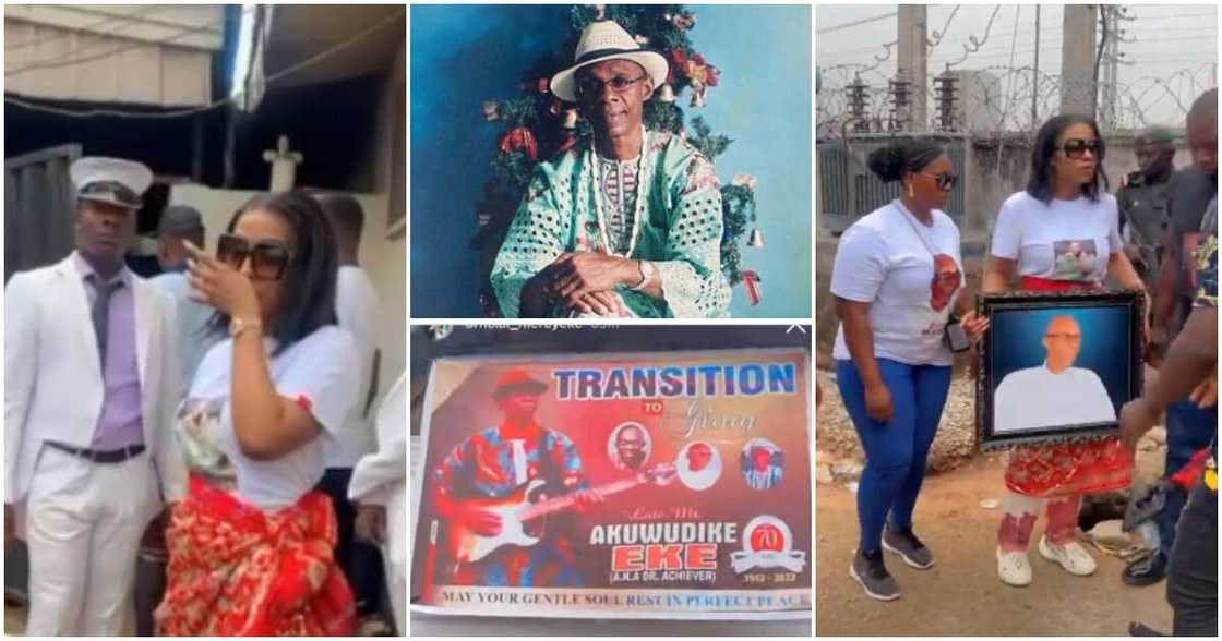 Mercy Eke's father's burial Mercy Eke's father's burial