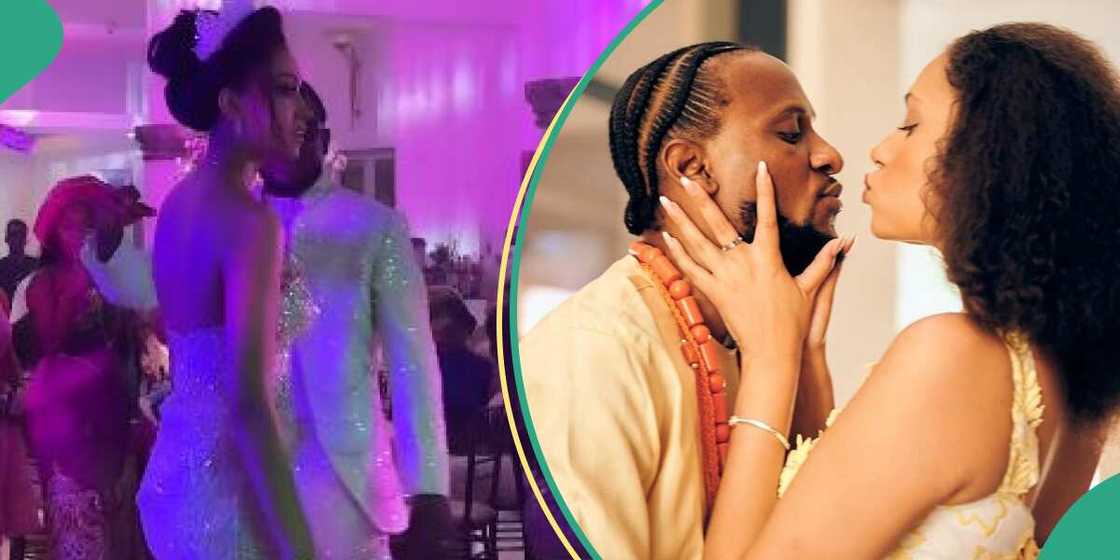 BBNaija Omashola asks fans who owns money he and his wife were sprayed at their wedding. BBNaija Omashola asks fans who owns money he and his wife were sprayed at their wedding.