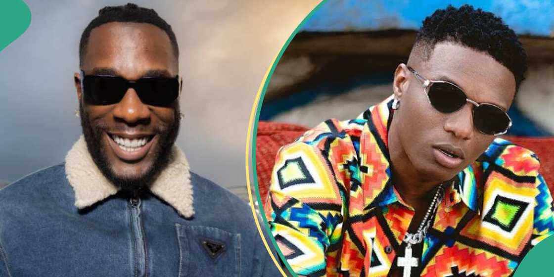 Burna Boy and Wizkid meet at club, hug and chat in viral video. Burna Boy and Wizkid meet at club, hug and chat in viral video.