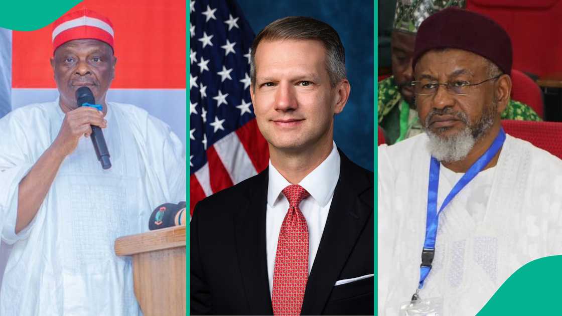 Sanata Rabiu Kwankwaso, Riley Moore da Sheikh Bashir Aliyu Umar