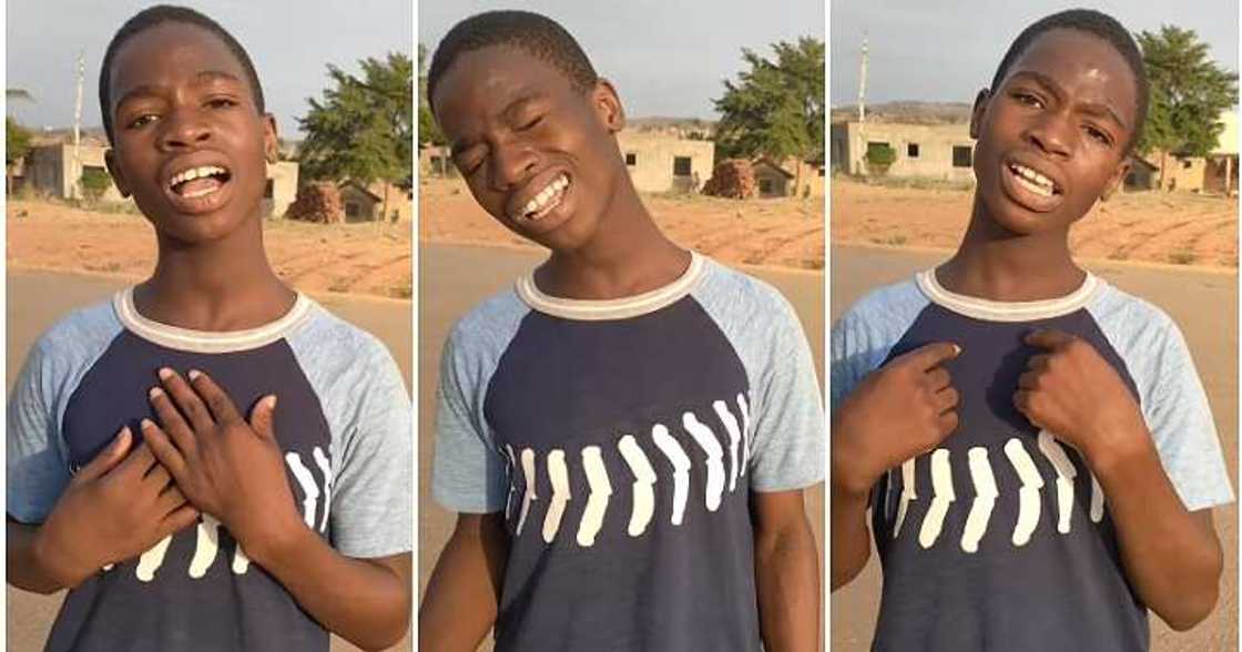 Young boy, Adekunle Gold High, melodious voice Young boy, Adekunle Gold High, melodious voice