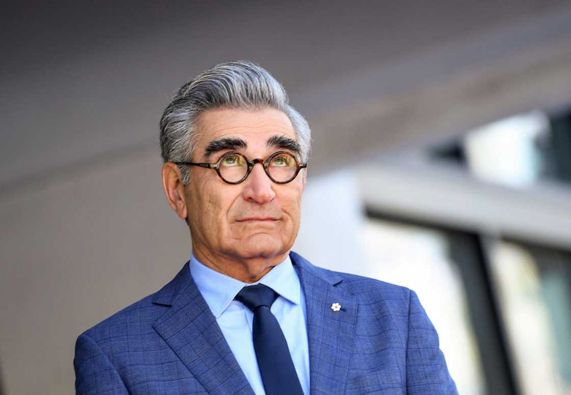 Eugene Levy attends his Hollywood Walk of Fame ceremony
