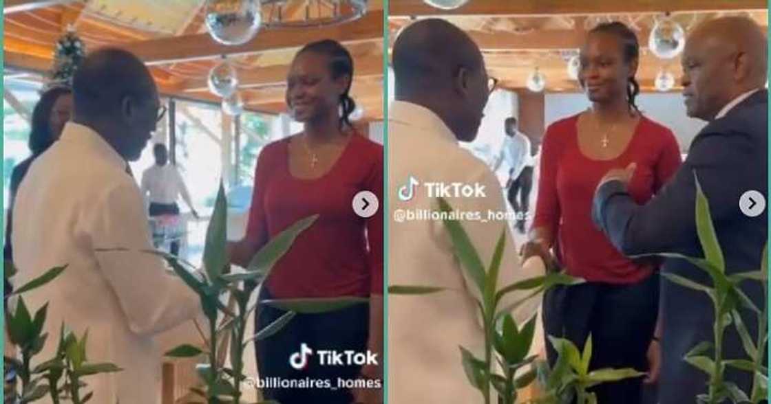 Reactions as Tony Elumelu introduces daughter to President of Benin Reactions as Tony Elumelu introduces daughter to President of Benin