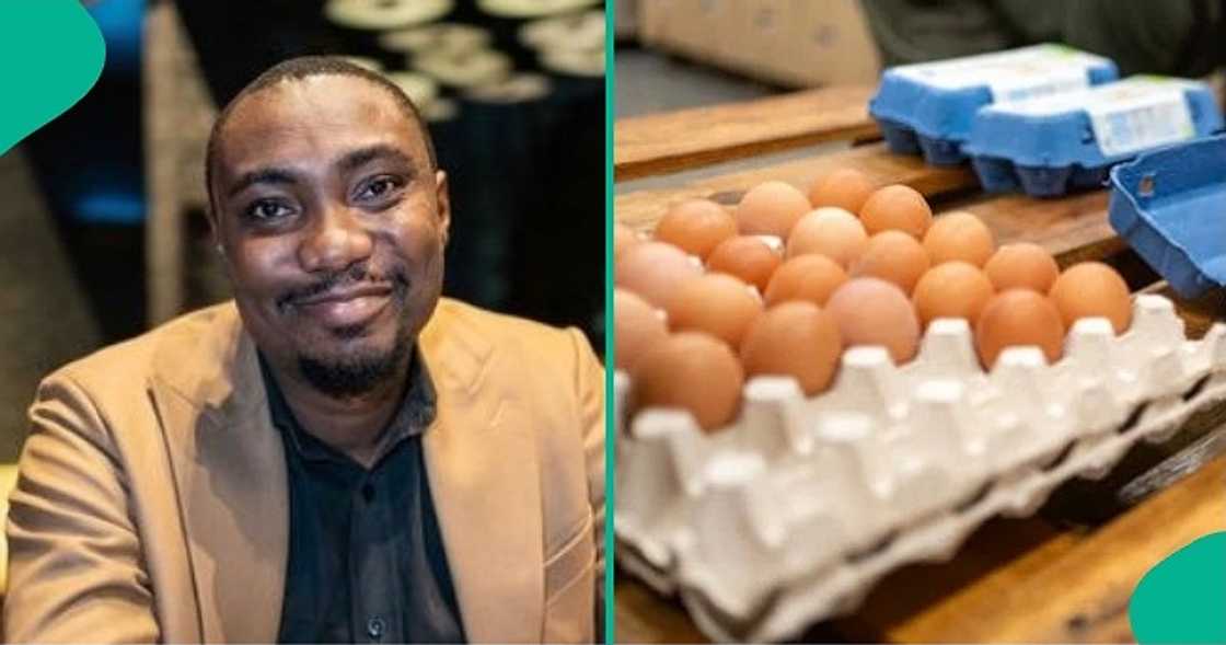 Man buys one crate of eggs for N9,000 Man buys one crate of eggs for N9,000
