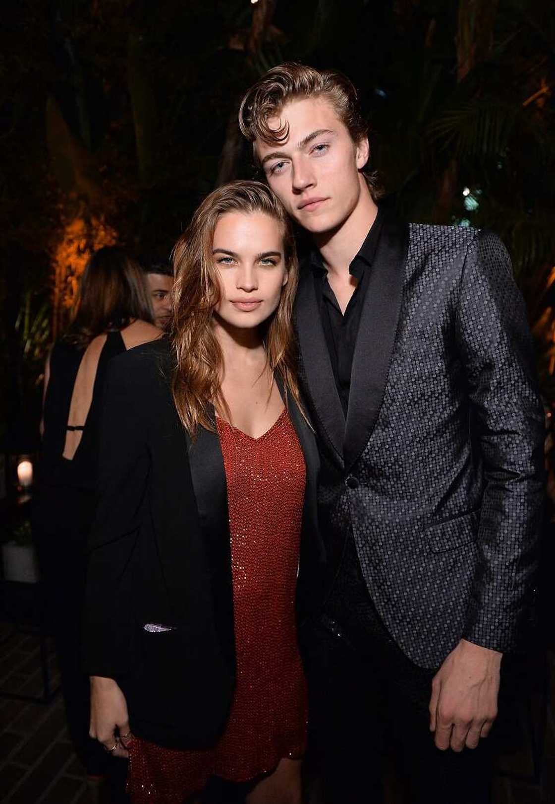 Stormi Henley and Lucky Blue Smith Stormi Henley and Lucky Blue Smith