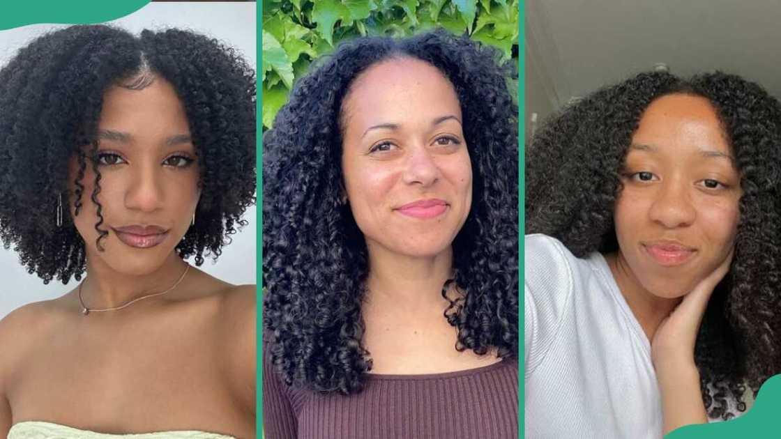 Black curly kinky Black curly kinky