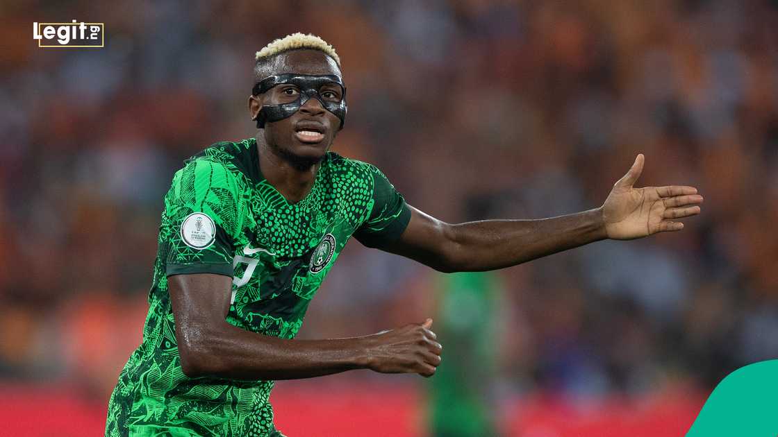 Victor Osimhen, Nigeria, Abidjan, Ivory Coast, Stade Olympique Alassane Ouattara Victor Osimhen, Nigeria, Abidjan, Ivory Coast, Stade Olympique Alassane Ouattara