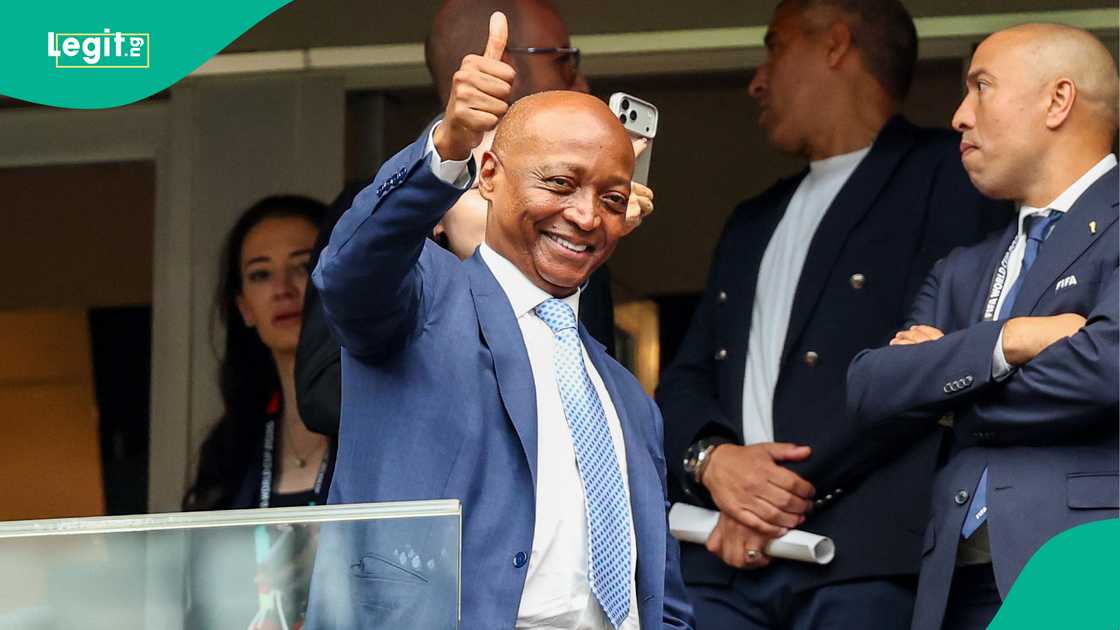 Patrice Motsepe, CAF, Morocco, Atlas Lions, 2026 FIFA World Cup. Patrice Motsepe, CAF, Morocco, Atlas Lions, 2026 FIFA World Cup.