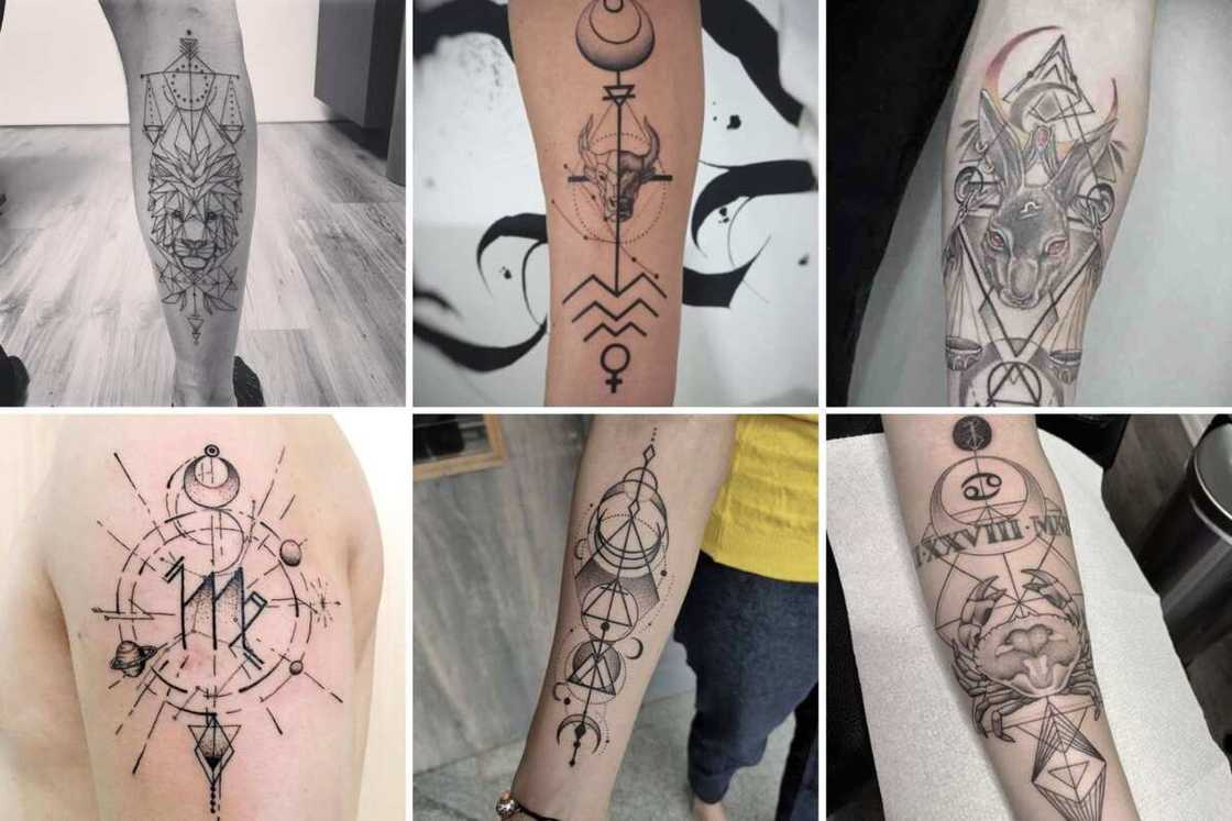 Geometric tattoos for men Geometric tattoos for men