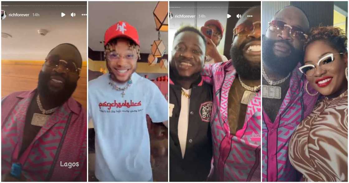 Rick Ross in Lagos Rick Ross in Lagos