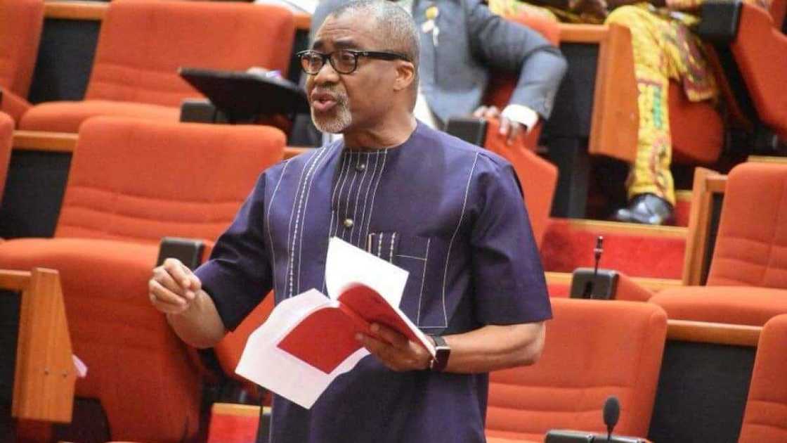 Femi Adesina: Ya dace a ce Sanata Abaribe ya na can ya na shakawata a gidan fursuna